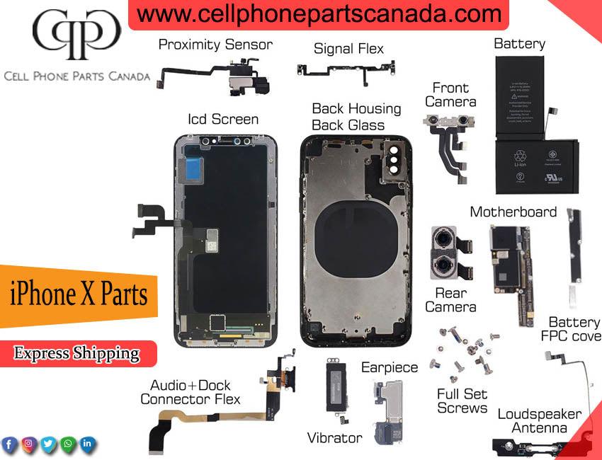 iPhone X Parts and Repair Service in Mississauga Ontario - Best Cell Phone Parts Distributor in Canada, Parts Source iPhone X Parts and Repair Service in Mississauga Ontario - Best Cell Phone Parts Distributor in Canada, Parts Source
